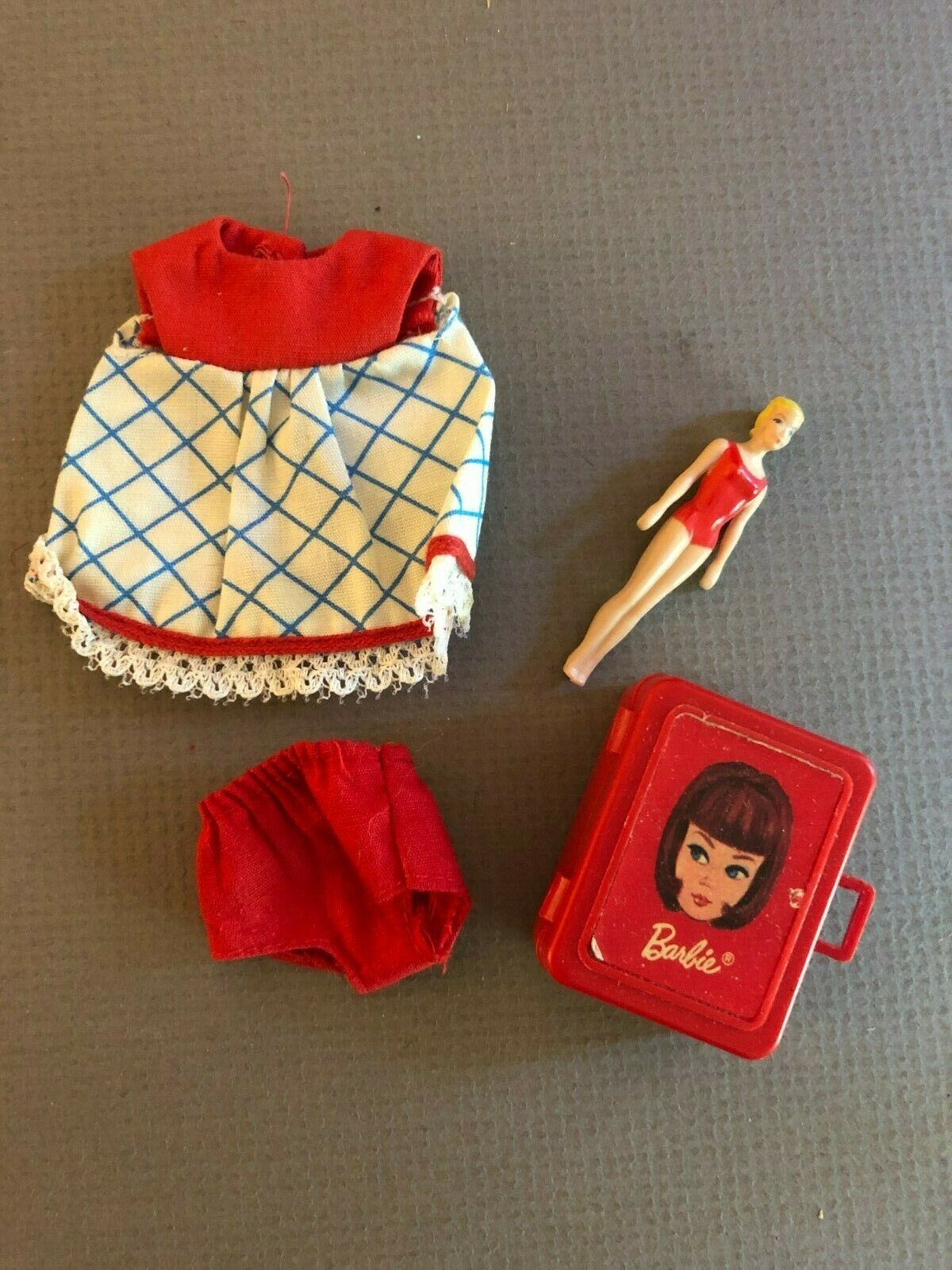 #3608 Let's Play Barbie (1967) Tutti Doll Outfit Mod Vintage Barbie