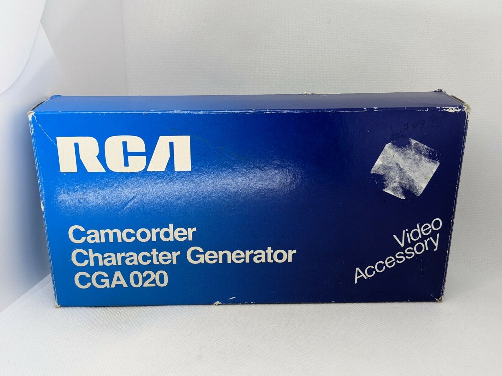 Rca Camcorder Character Generator / Titler (add Titles To Vhs) Cga 020 Accessory