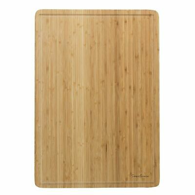 Bamboo Cutting Board Extra Large 20 X 14 Inch Antibacterial With Juice Groove