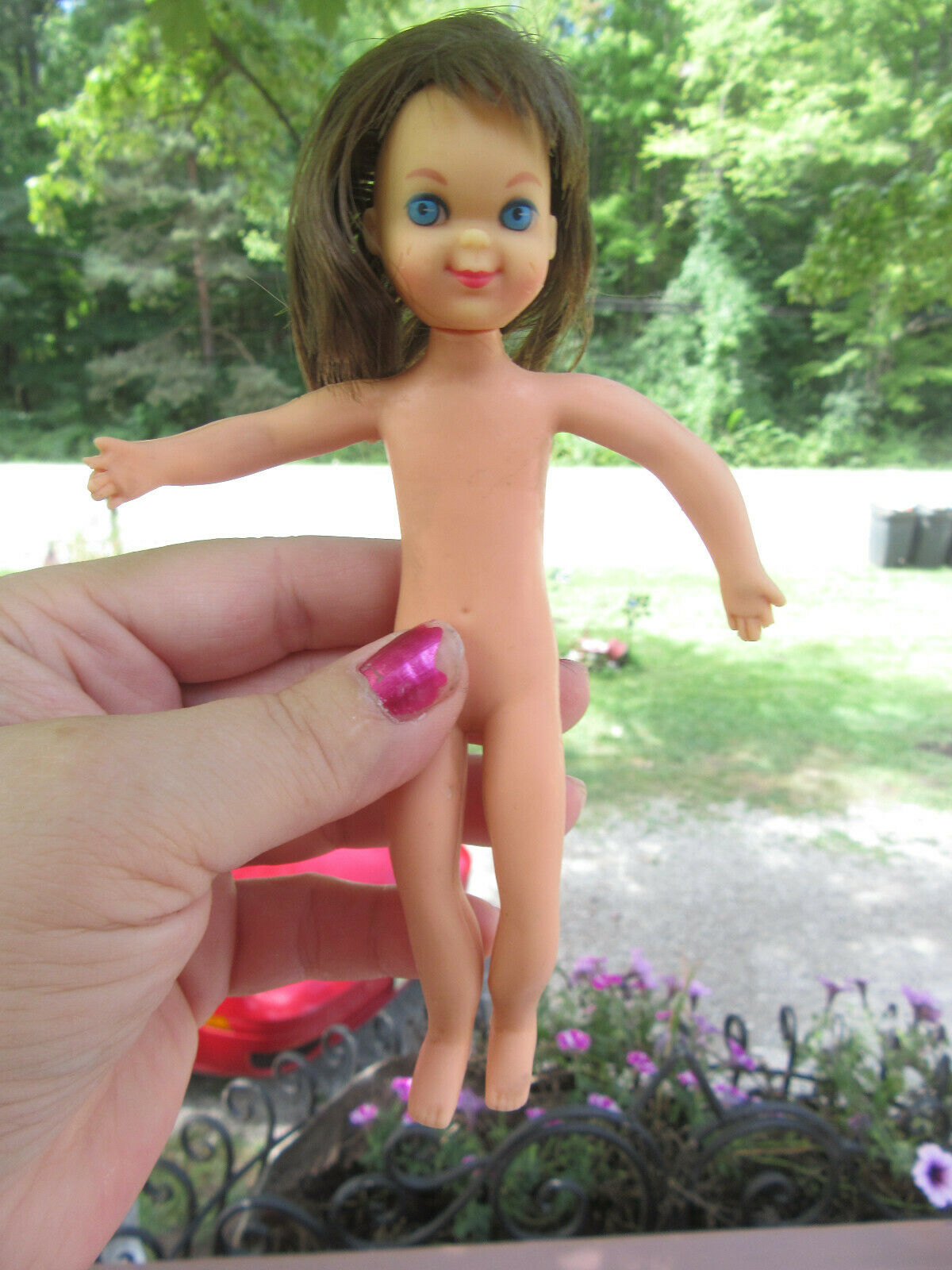 Vintage Barbie Tutti Doll - Vintage Brunett Tutti Doll