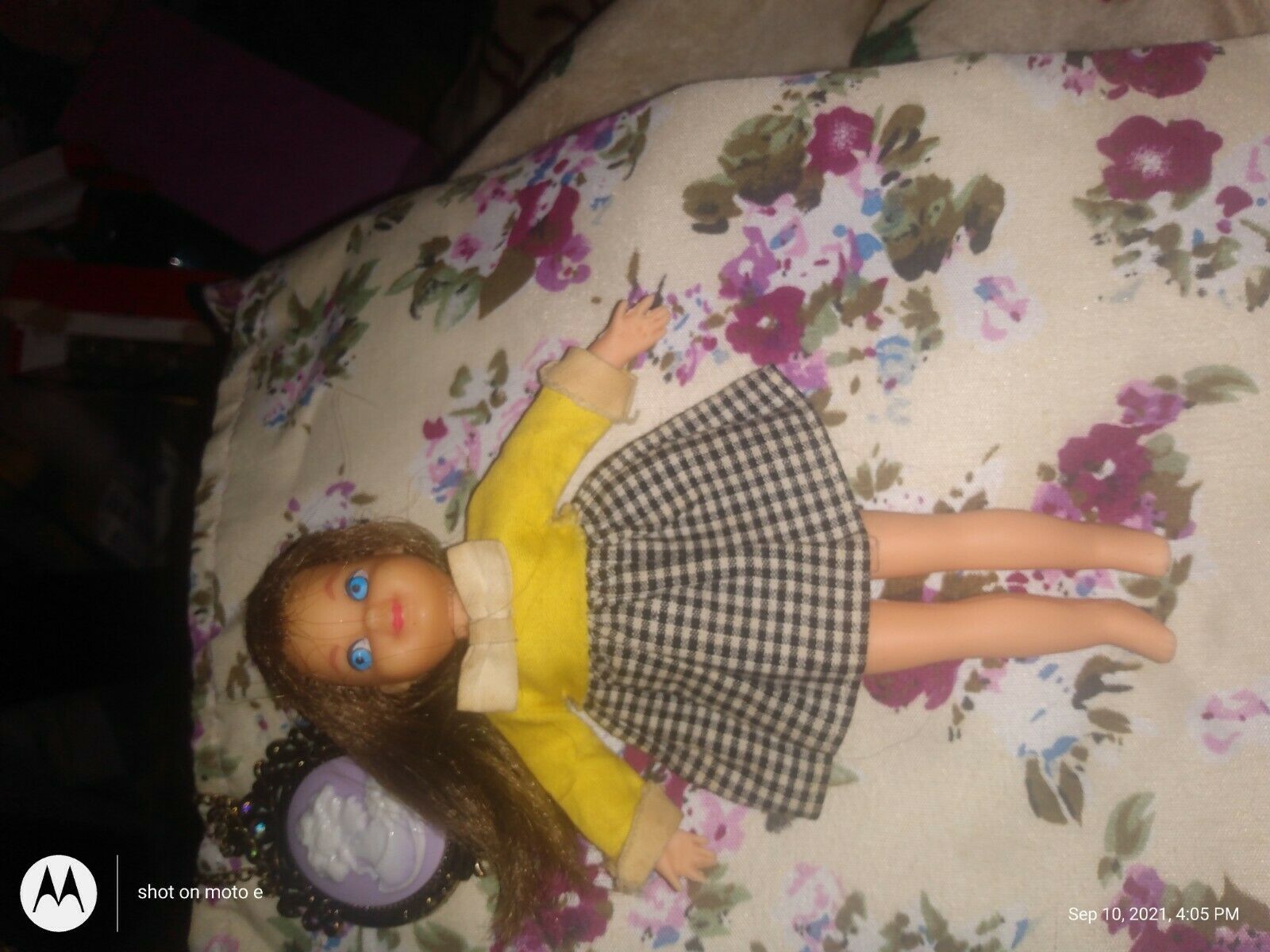 Vintage Mattel Tutti Doll & 1 Tagged Dress