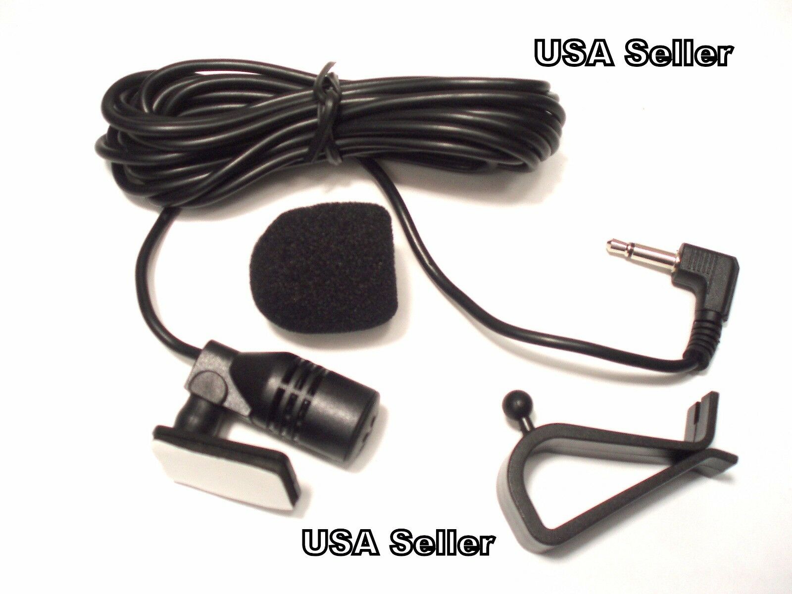3.5mm Car Stereo External Microphone For Bluetooth Enabled Stereo Radio Gps Dvd