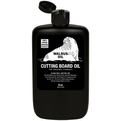 Walrus Oil - Cutting Board Oil 8oz, Food-safe Finish For Wooden Butcher Blocks